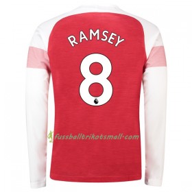Günstige Fußballtrikots Arsenal Ramsey 8 2018-2019 Langarm Heimtrikot kaufen